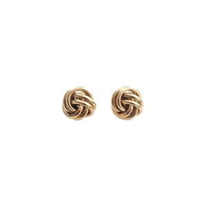 Gold Knot Earrings